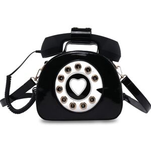 Telephone Purse - Working Handset Black